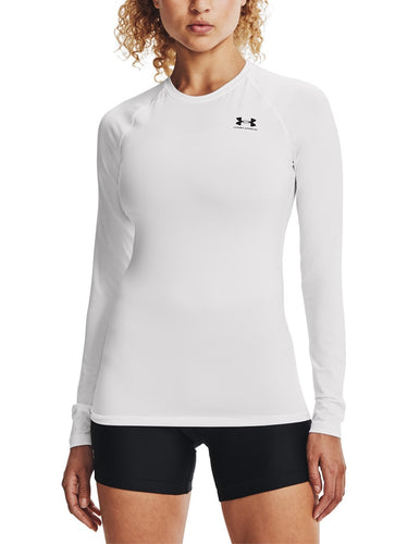 Maglie a manica lunga Donna Under Armour - Maglia A Maniche Lunghe A Compressione - Bianco