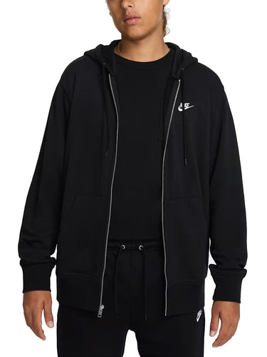 Felpe con cappuccio Uomo Nike - Felpa Con Cappuccio E Zip In French Terry - Nero