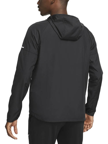 Giacche Uomo Nike - Giacca Da Running Nike Miler - Nero