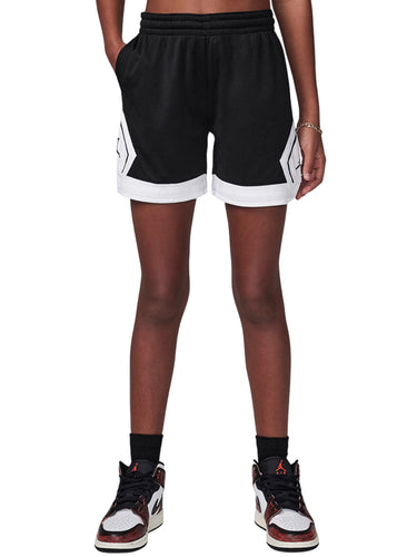 Bermuda Ragazza Jordan - Pantaloncini Diamond Sport - Nero