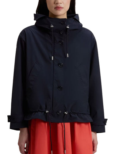 Giacche Donna Woolrich - Summer Short Parka - Blu