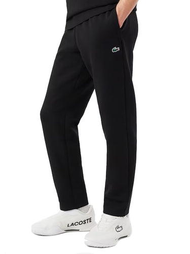 Pantaloni Uomo Lacoste - Pantaloni Di Tuta Elasticizzati - Nero