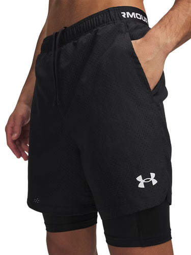 Pantaloncini Uomo Under Armour - Short Ua Vanish Woven 2.0 - Nero
