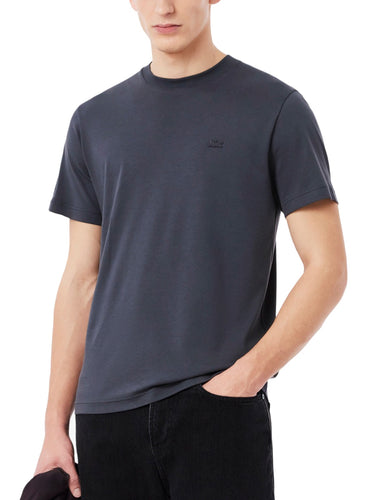 T-shirt Uomo Lacoste - T-Shirt Con Firma Ricamata - Grigio