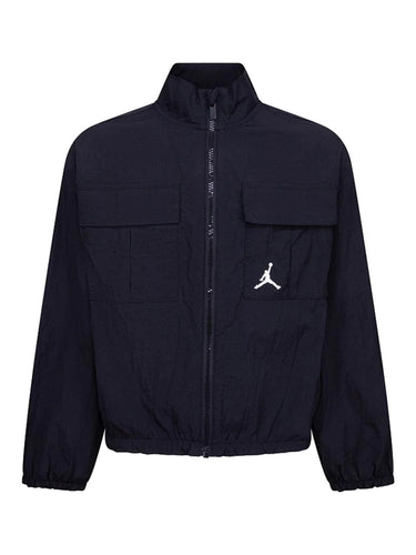 Felpe senza cappuccio Ragazza Jordan - Jdg Jumpman Woven Taping Jacket - Nero
