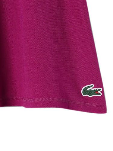 Gonne Donna Lacoste - Gonna Ultra Dry In Pique' Elasticizzato - Fucsia