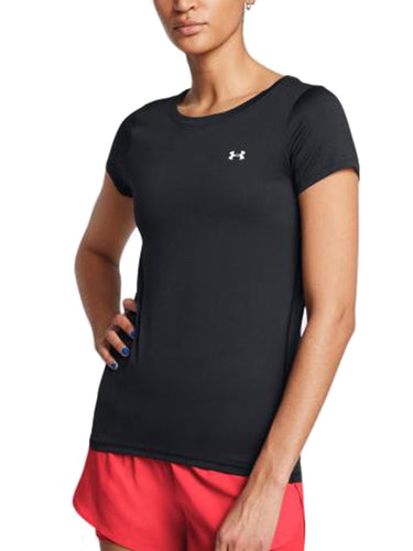 T-shirt Donna Under Armour - Maglia A Manica Corta Heatgear® Armour - Nero