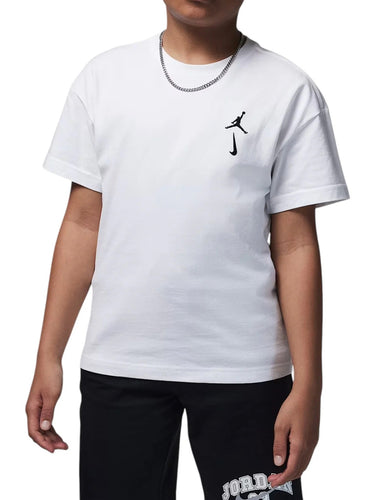 T-shirt Ragazzo Jordan - T-Shirt Jordan Mvp - Bianco