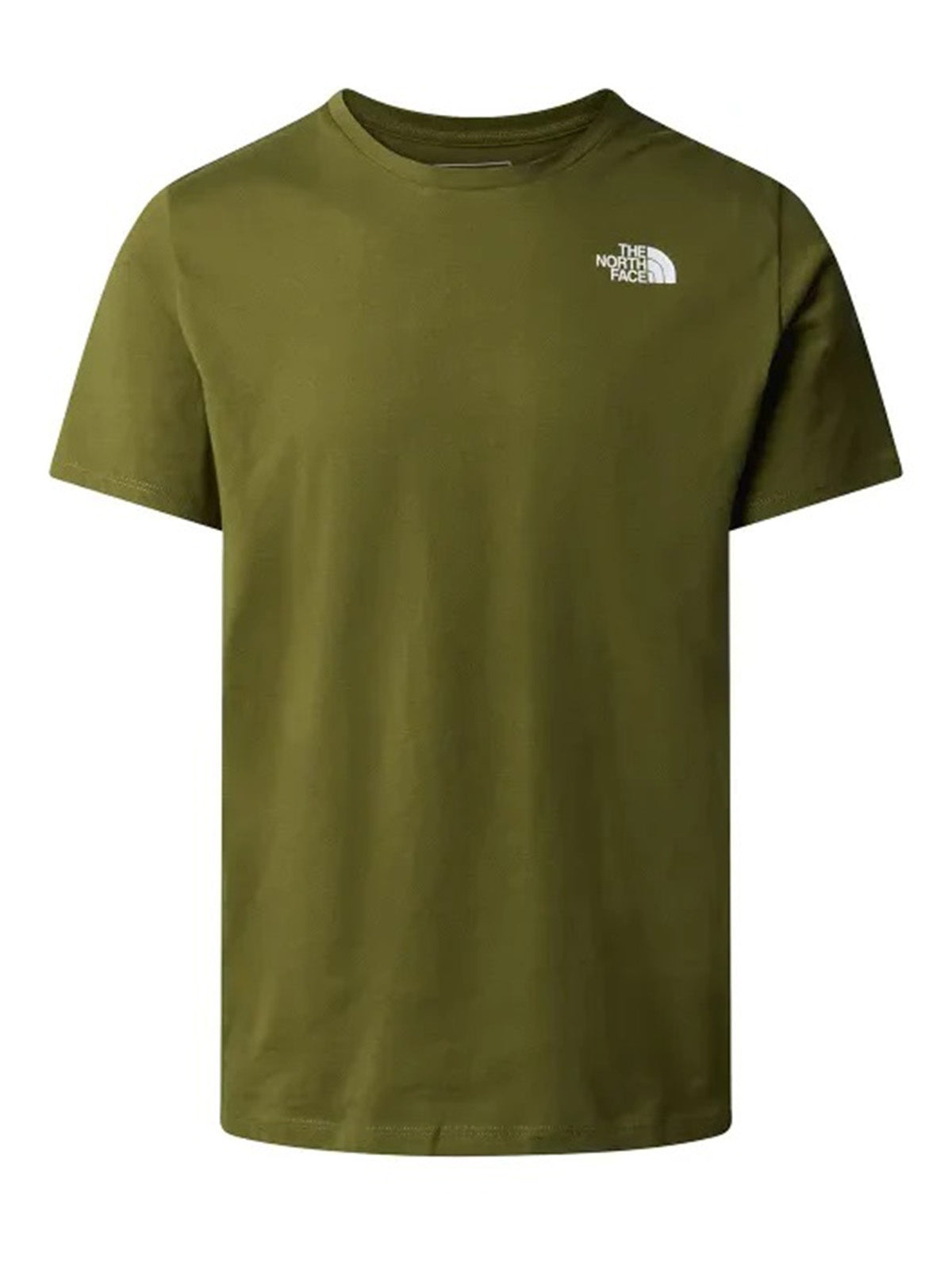 T-shirt Uomo The North Face - T-Shirt Foundation Mountain Lines Graphic - Verde