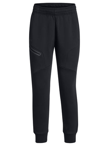 Pantaloni Donna Under Armour - Jogger Ua Unstoppable Fleece - Nero