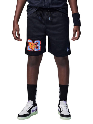 Bermuda Ragazzo Jordan - Pantaloncini Air Flame - Nero