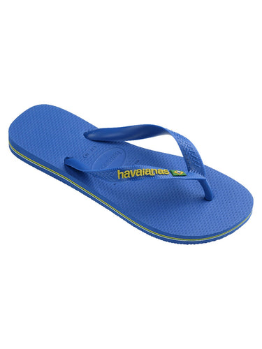 Infradito Donna Havaianas - Brasil Logo Neon - Blu