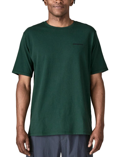 T-shirt Uomo Patagonia - Men's P-6 Logo Responsibili-Tee® - Verde