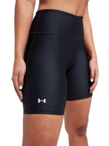 Pantaloncini Donna Under Armour - Shorts Heatgear® Bike - Nero