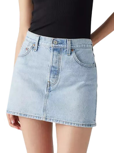 Gonne casual Donna Levi's - Gonna Icon - Celeste