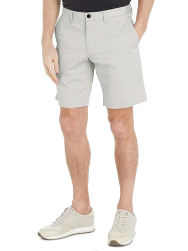 Pantaloncini Uomo Tommy Hilfiger - Shorts Chino 1985 Collection Slim Fit - Grigio