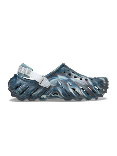 Sandali Uomo Crocs - Echo Marbled Clog - Blu