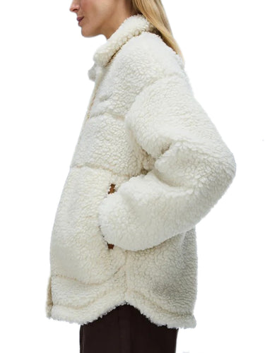 Giacche Donna Napapijri - Giacca In Pile T-Sama W - Avorio