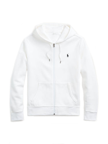 Felpe con cappuccio Uomo Ralph Lauren - Felpa Con Cappuccio E Cerniera - Bianco