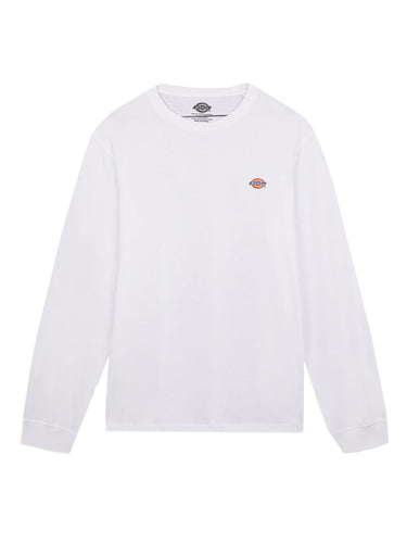 T-shirt Uomo Dickies - T-Shirt Mapleton A Maniche Lunghe - Bianco
