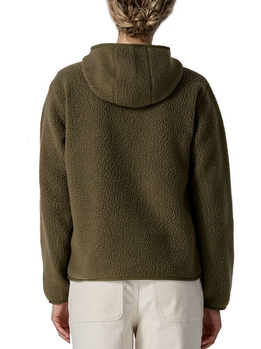 Giacche Donna Patagonia - W's Retro Pile Hoody - Verde