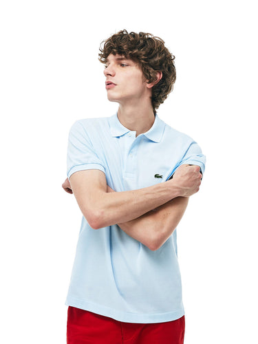 Polo Uomo Lacoste - Polo Originale L.12.12 - Celeste