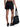 Pantaloncini Donna Nike - Shorts A Vita Media Chill Terry - Nero