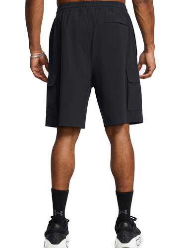 Pantaloncini Uomo Under Armour - Shorts Ua Vibe Woven Cargo - Nero