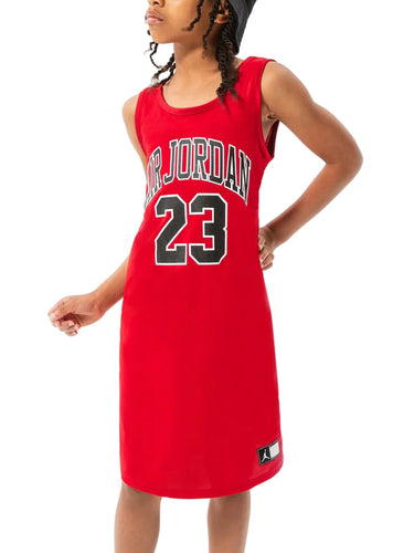 Abiti casual Ragazza Jordan - Hbr Jordan Jersey Dress - Rosso