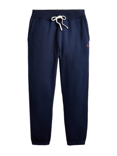 Pantaloni Uomo Ralph Lauren - The Rl Fleece Athletic Pant - Blu