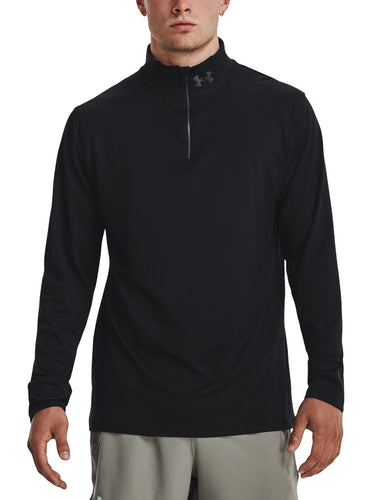 Felpe Uomo Under Armour - Maglia Ua Qualifier Run 1/2 Zip - Nero