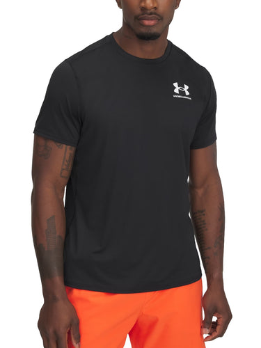 T-shirt Uomo Under Armour - Maglia A Maniche Corte Heatgear Fitted - Nero