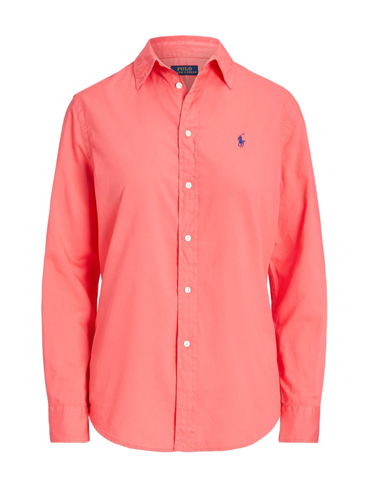 Bluse e camicie Donna Ralph Lauren - Camicia Oversize In Twill Di Cotone - Rosso
