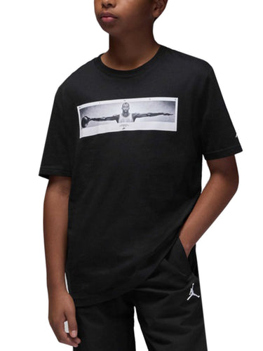 T-shirt Ragazzo Jordan - T-Shirt Jordan Wings - Nero