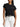 T-shirt Donna Ralph Lauren - Maglietta Girocollo In Jersey Di Cotone - Nero