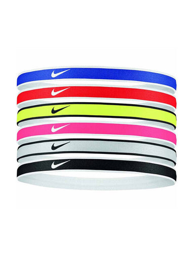 Fasce Unisex Nike - Jacquard 6 Pack Hairband - Multicolore