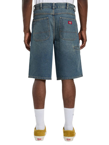 Bermuda Uomo Dickies - Short 958 13-Loose In Denim - Blu