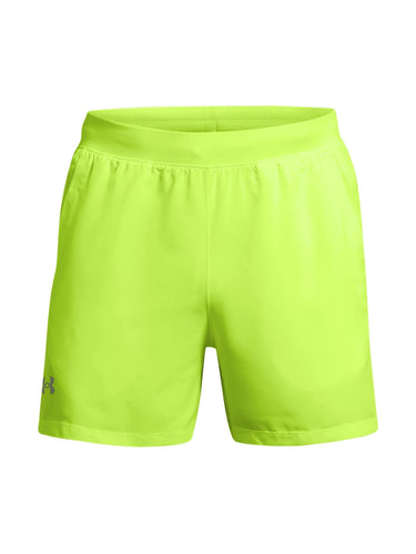 Pantaloncini Uomo Under Armour - Shorts Ua Launch 13 Cm - Giallo