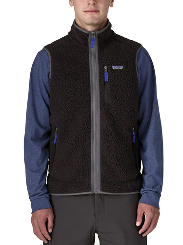 Gilet Uomo Patagonia - M's Retro Pile Vest - Nero