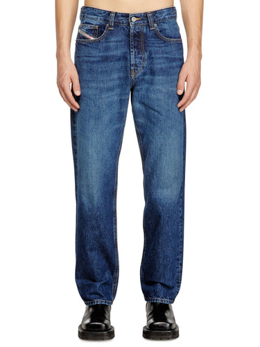 Jeans Uomo Diesel - Regular Jeans 2024 D-Macs - Blu