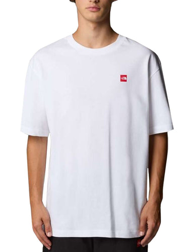 T-shirt Uomo The North Face - Unisex Axys Oversized Tee - Bianco