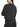 T-shirt Donna Adidas - T-Shirt Off Placed 3 Stripes - Nero