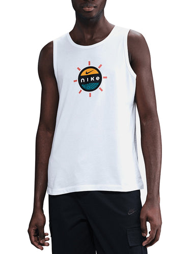 Canotte Uomo Nike - Canotta Sportswear Oc Brandrif - Bianco