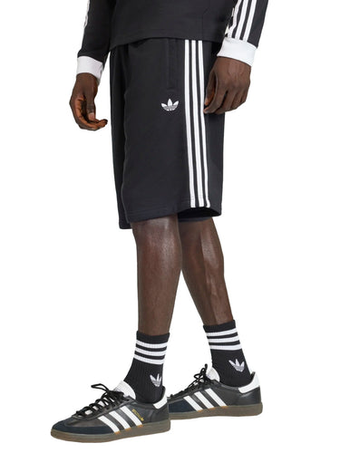 Bermuda Uomo Adidas - Short 3 Stripes - Nero