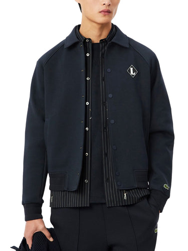 Giacche Uomo Lacoste - Giacca Con Stemma Retro' - Blu