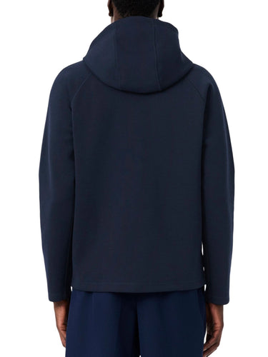 Felpe con cappuccio Uomo Lacoste - Felpa Elasticizzata Con Cappuccio E Zip - Blu