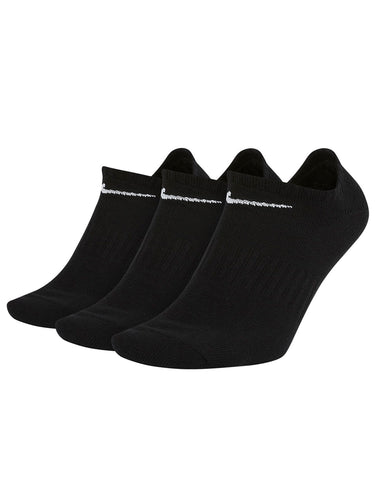Calze Unisex Nike - Everyday Lightweight No-Show 3Pp Socks - Nero