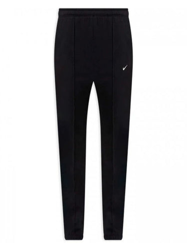 Pantaloni Donna Nike - Pantaloni Slim Fit In French Terry Sportswear - Nero