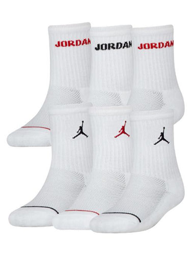 Calze sportive Ragazzi Unisex Jordan - Jordan Legend Crew 6Pk - Bianco