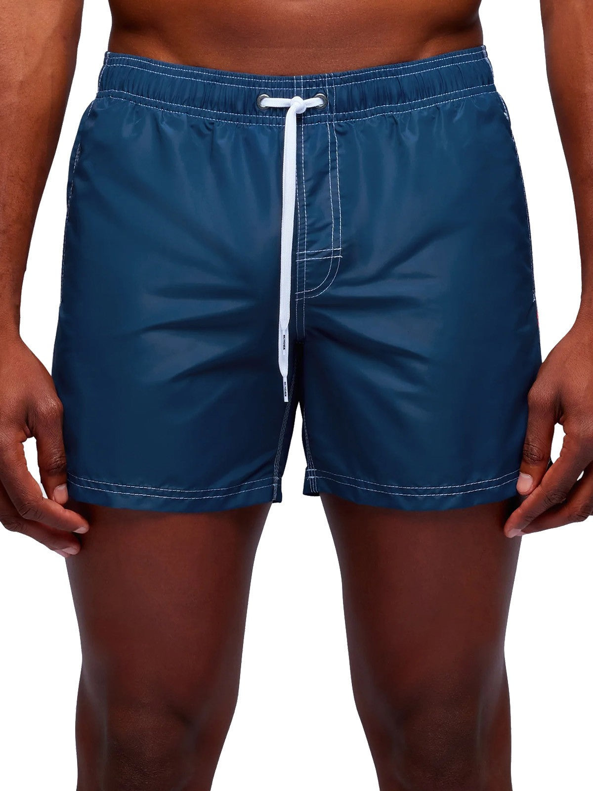Pantaloncini e calzoncini Uomo Sundek - Costume Da Bagno Vita Elasticata Iconic Taffeta - Blu